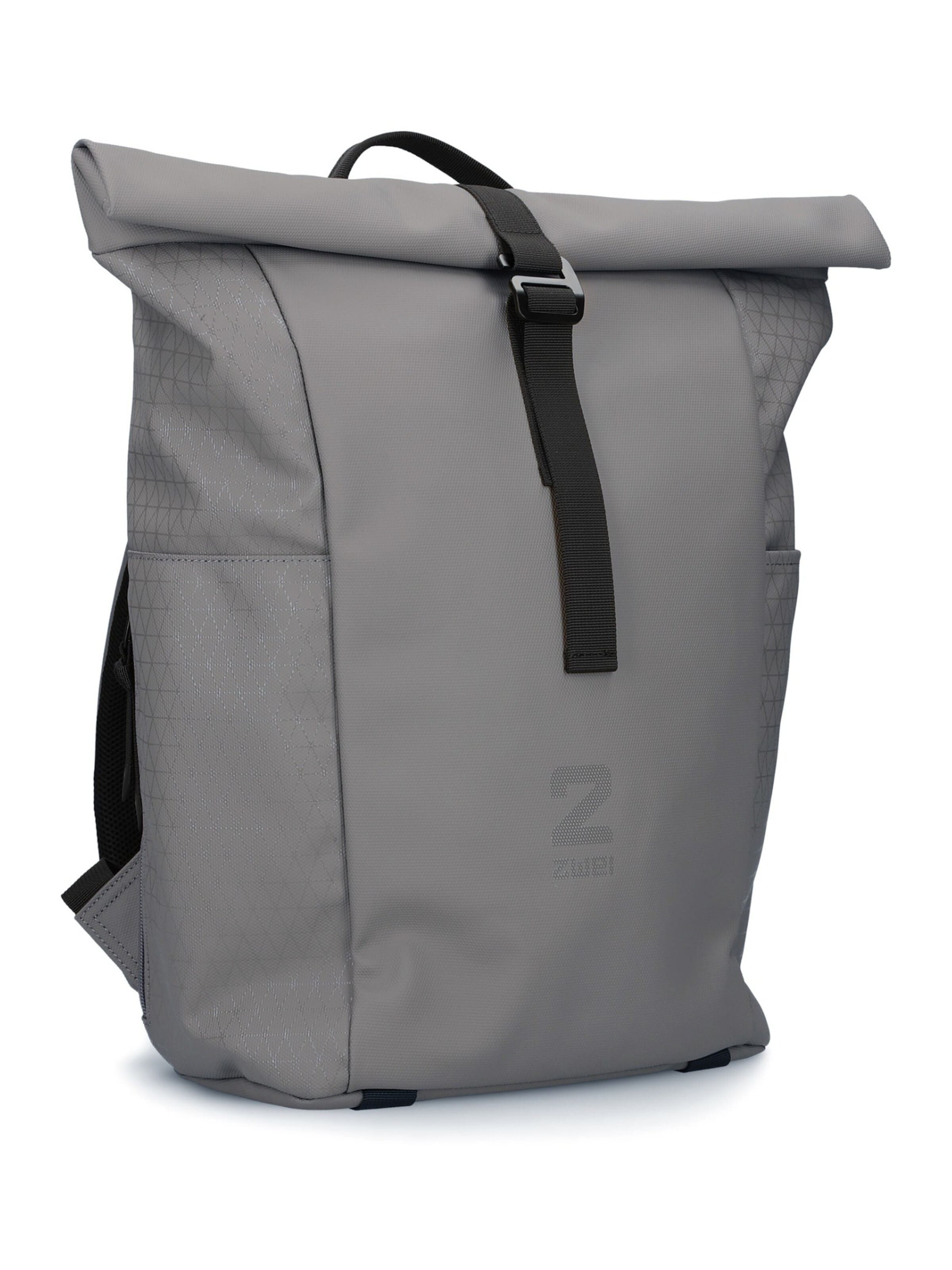 ZWEI Rucksack‌‌‌‌ in Grau: Vorderseite