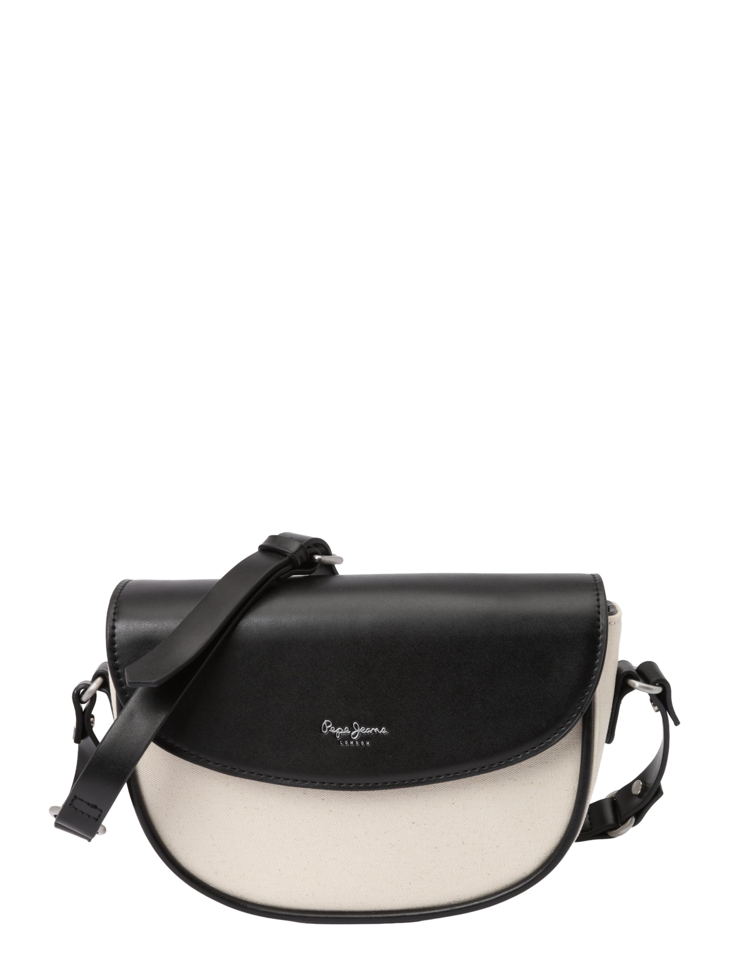 Pepe Jeans Τσάντα ώμου 'CRISHA TALE' σε μαύρο / λευκό, Άποψη προϊόντος