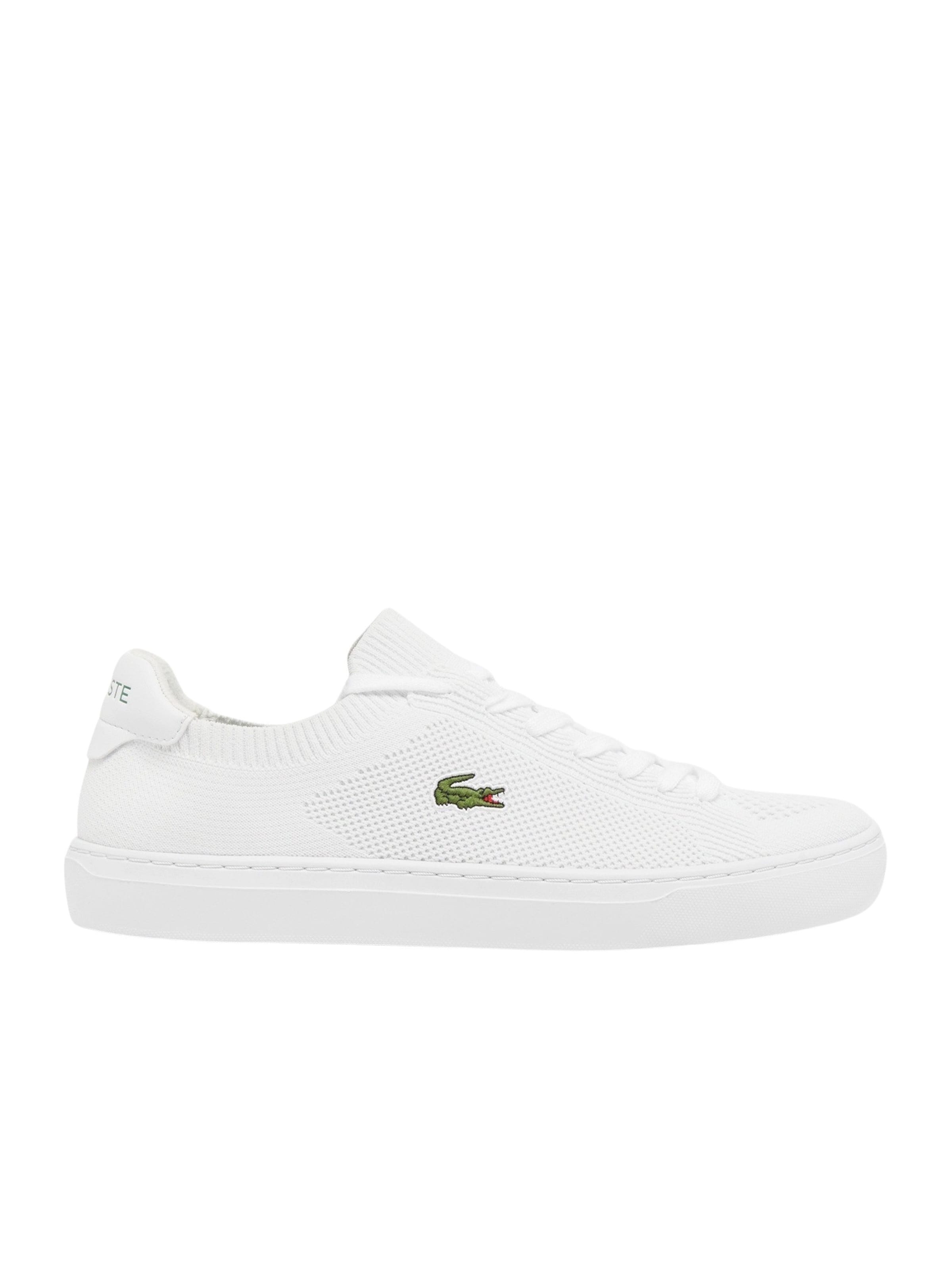 Baskets basses 'La Piquée 2.0' LACOSTE en blanc : devant