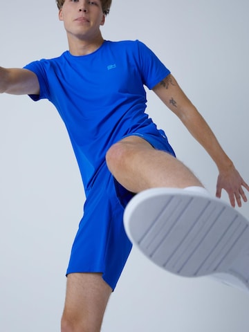 Regular Pantalon de sport 'Shorts' SPORTKIND en bleu
