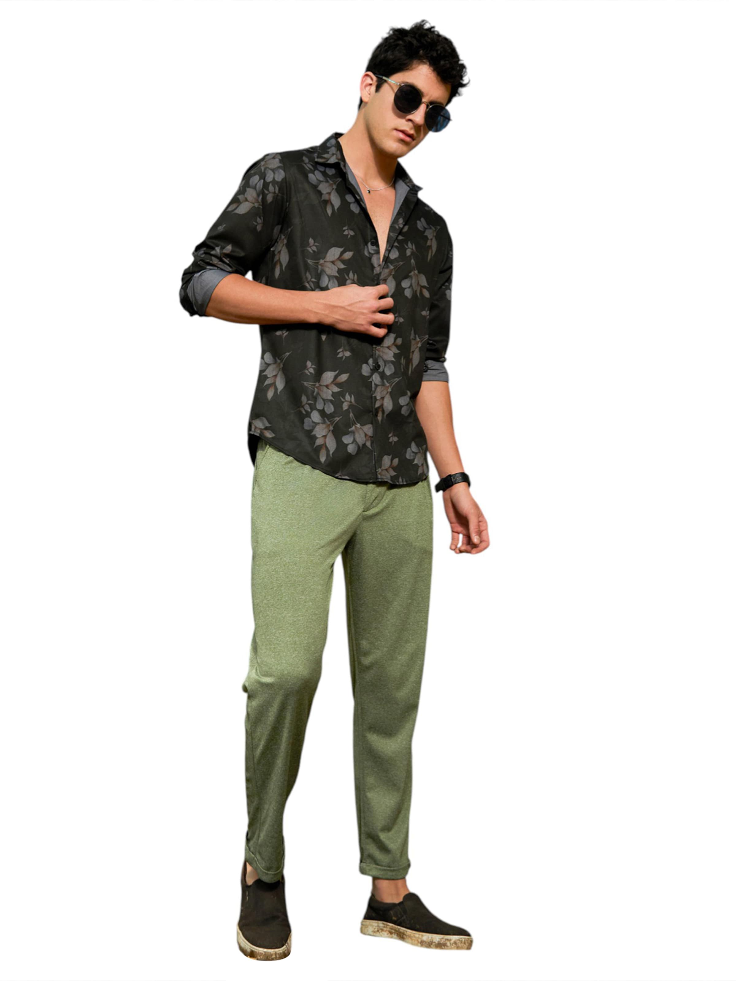 Campus Sutra Regular fit Skjorta 'Emberly' i grå