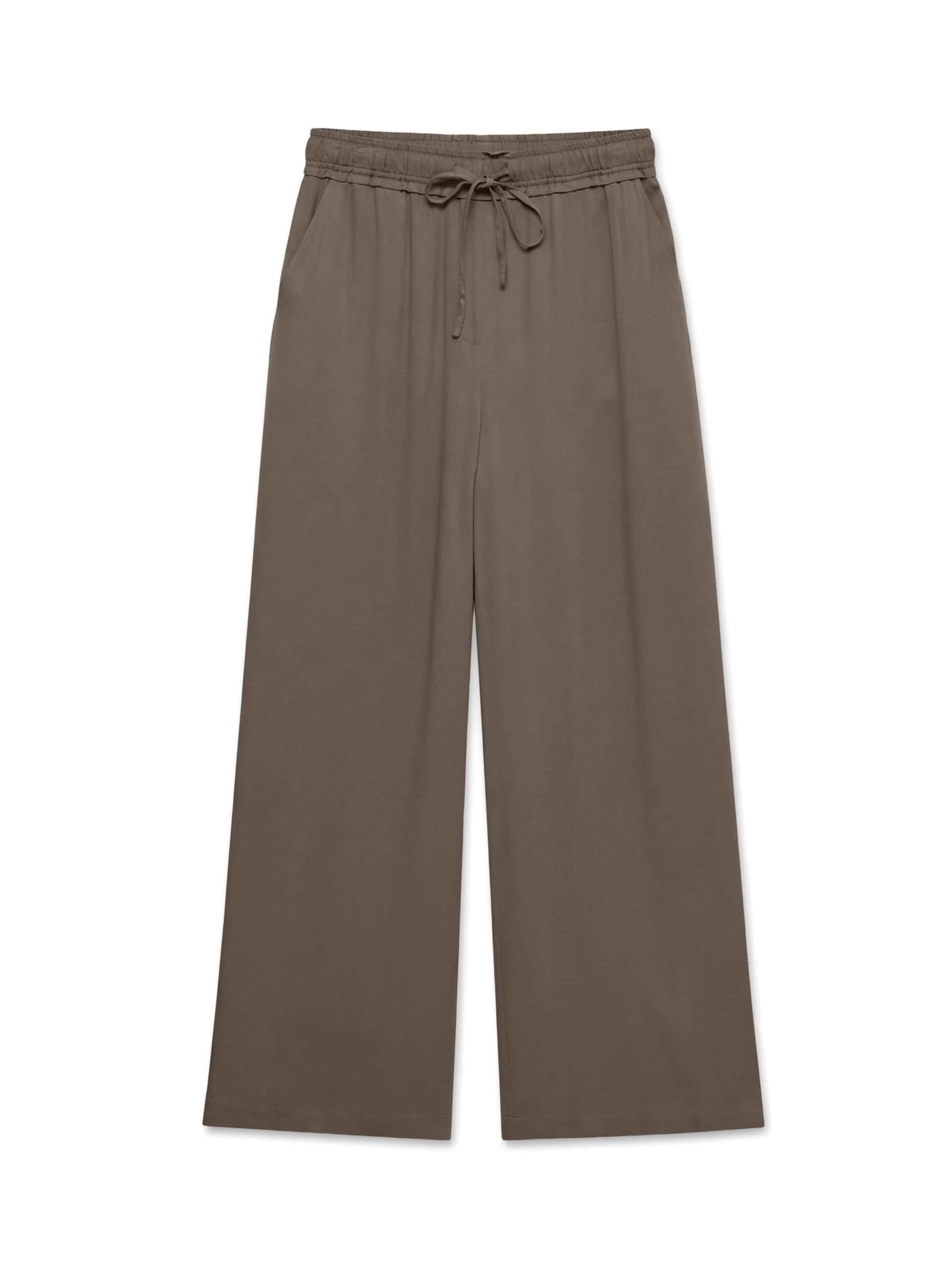 VERO MODA Trousers in Brown: front