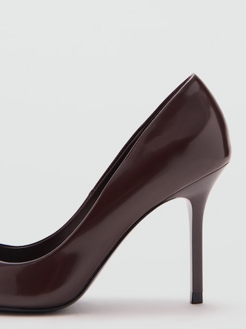 MANGO Lodičky 'PUNT' – hnědá