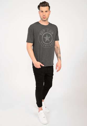 TOP GUN Shirt in Grey