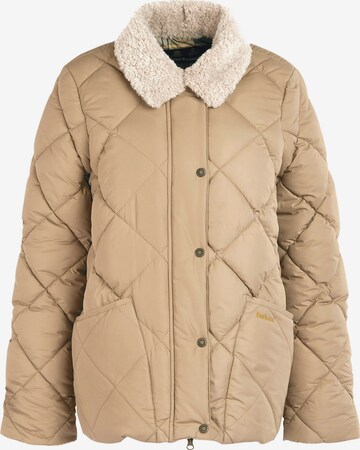 Barbour Winterjas in Beige: voorkant