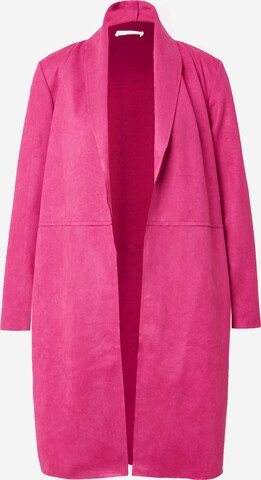 Key Largo Between-seasons coat 'PATH' in Pink: front