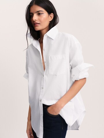 The Set Blouse in Wit