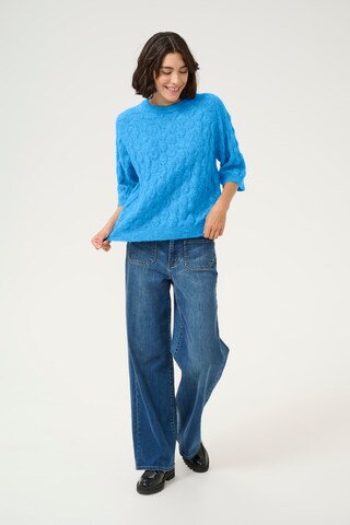 Kaffe Pullover in Blau