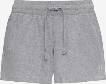 UNDER ARMOUR Regular Urheiluhousut värissä harmaa: etupuoli