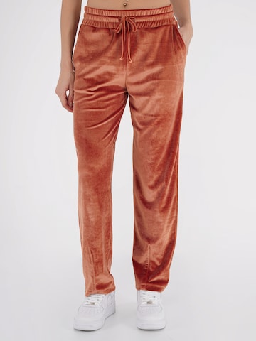 Regular Pantalon FRESHLIONS en marron : devant