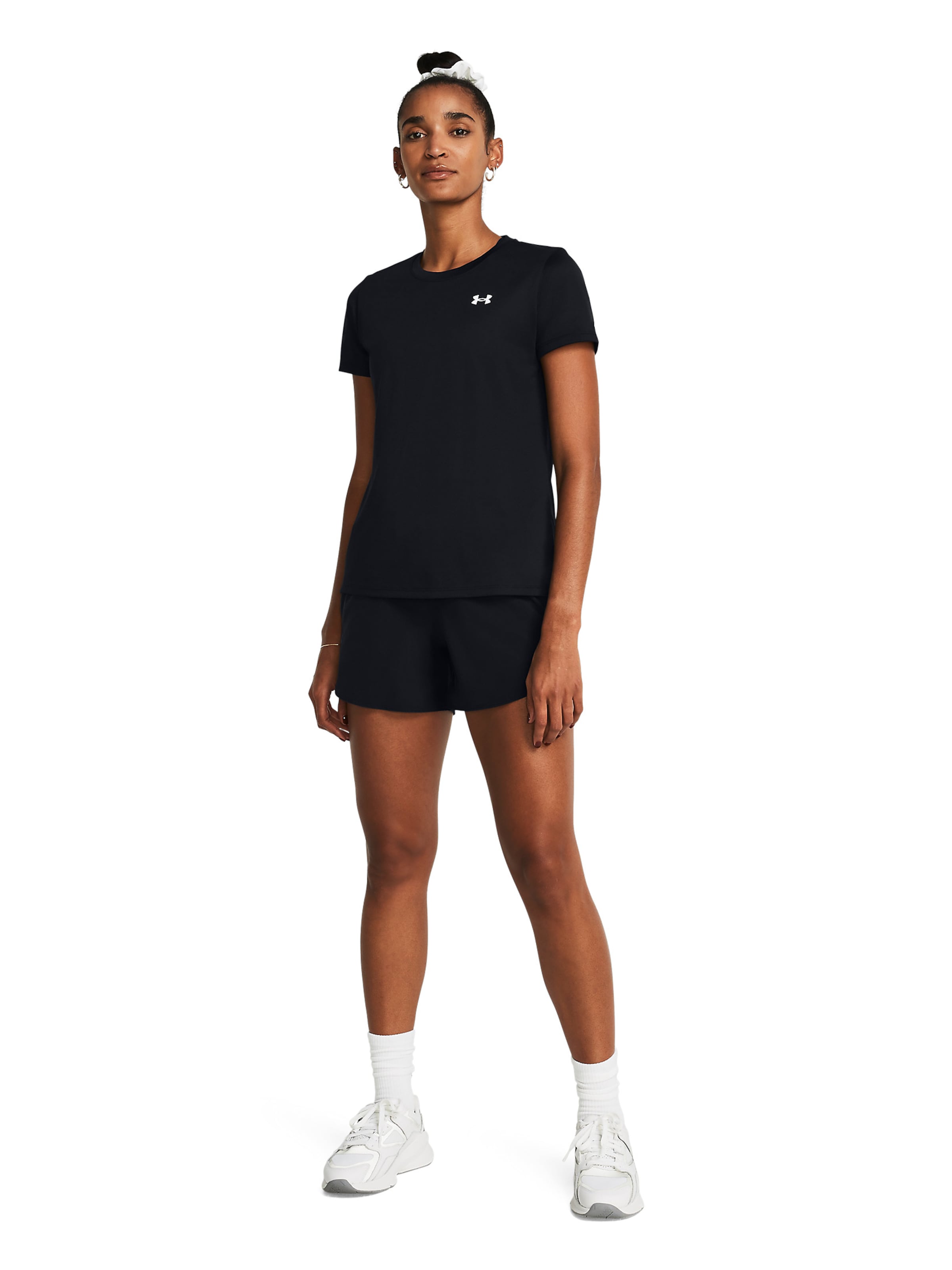 UNDER ARMOUR Functioneel shirt in Zwart: voorkant