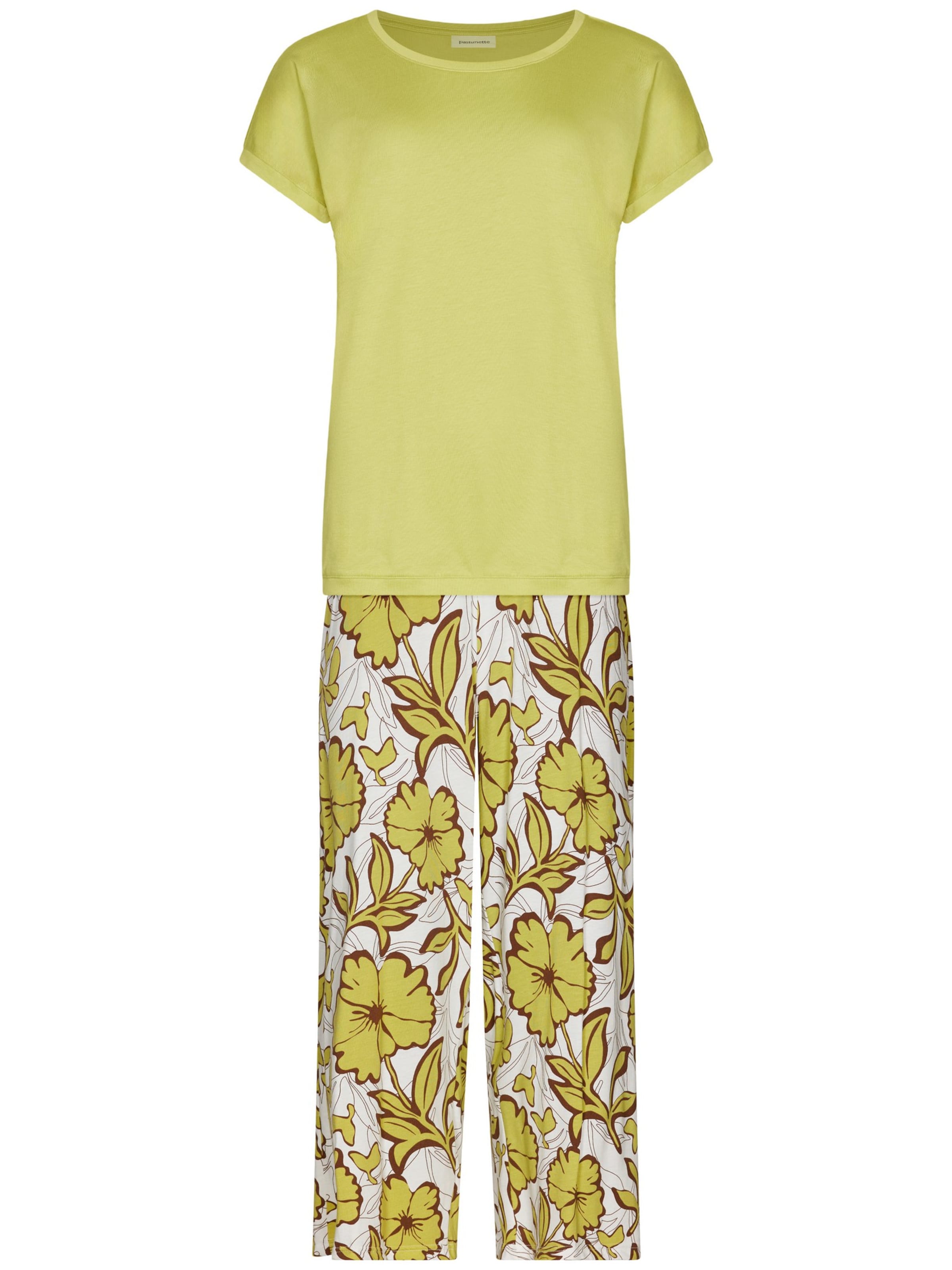 Pastunette Pajama in Yellow: front