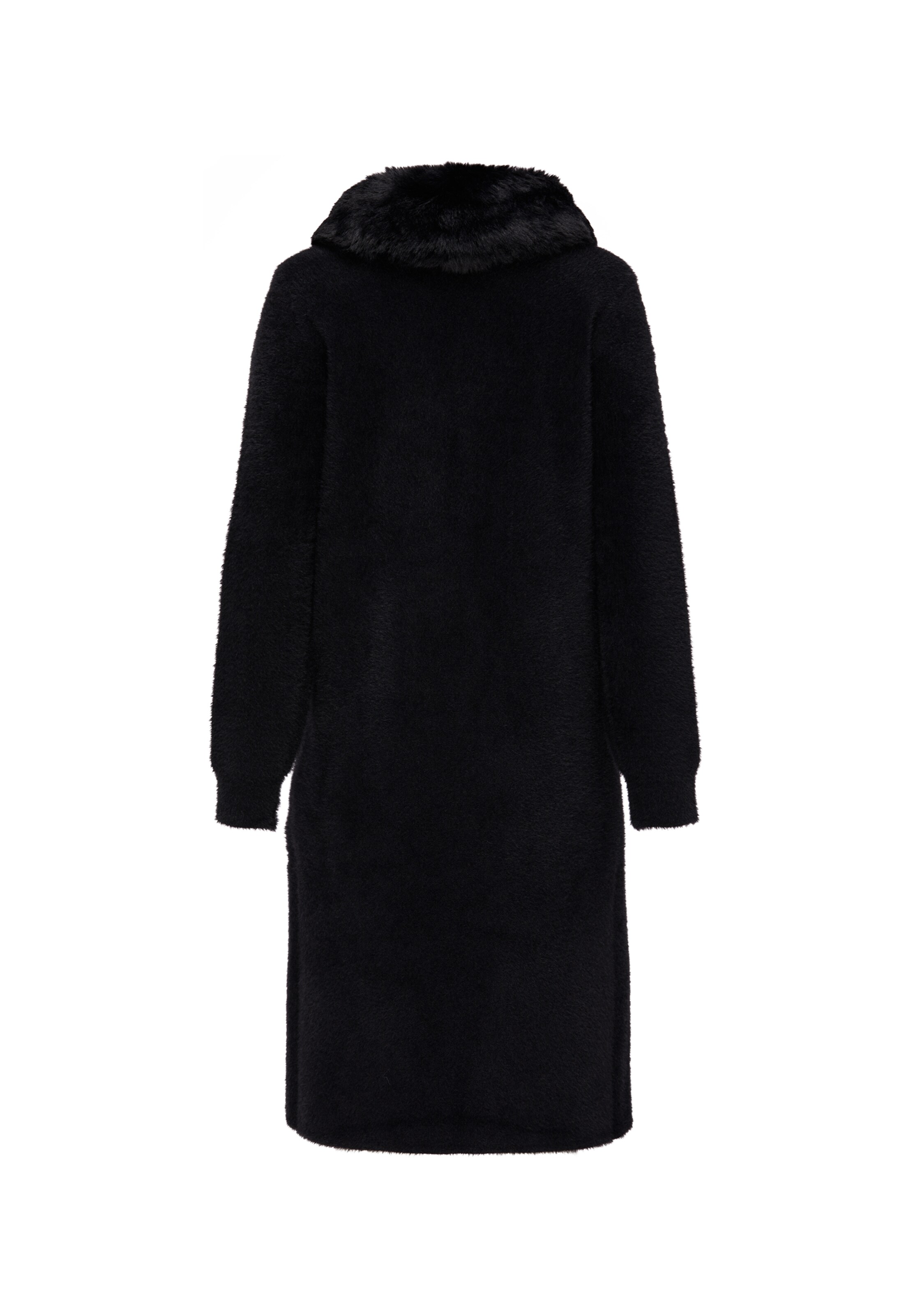 faina - Sobretudo de malha em preto