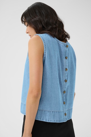 Kaffe - Blusa 'KALuise' em azul