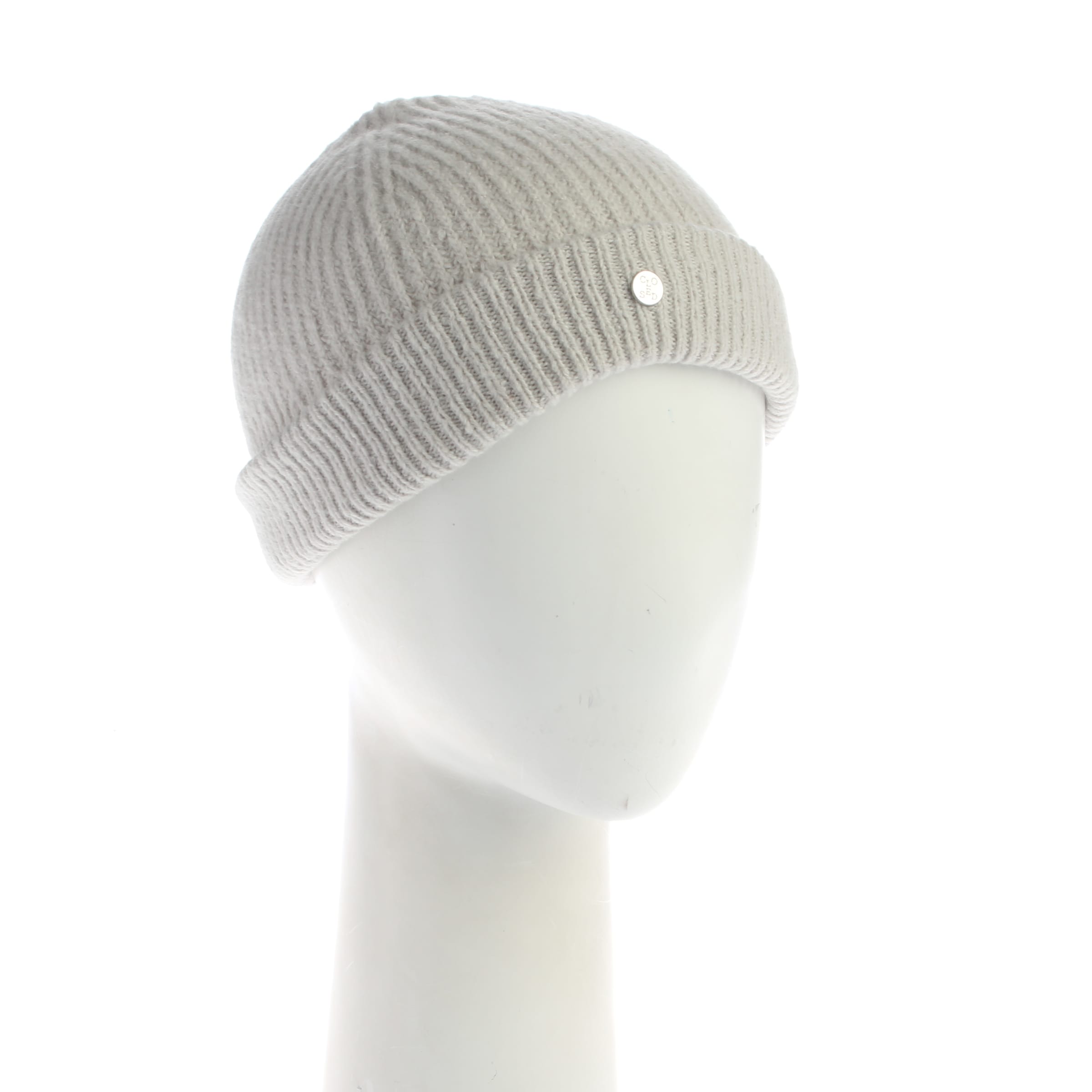 Closed Hat & Cap in XS-XL in Grey: front