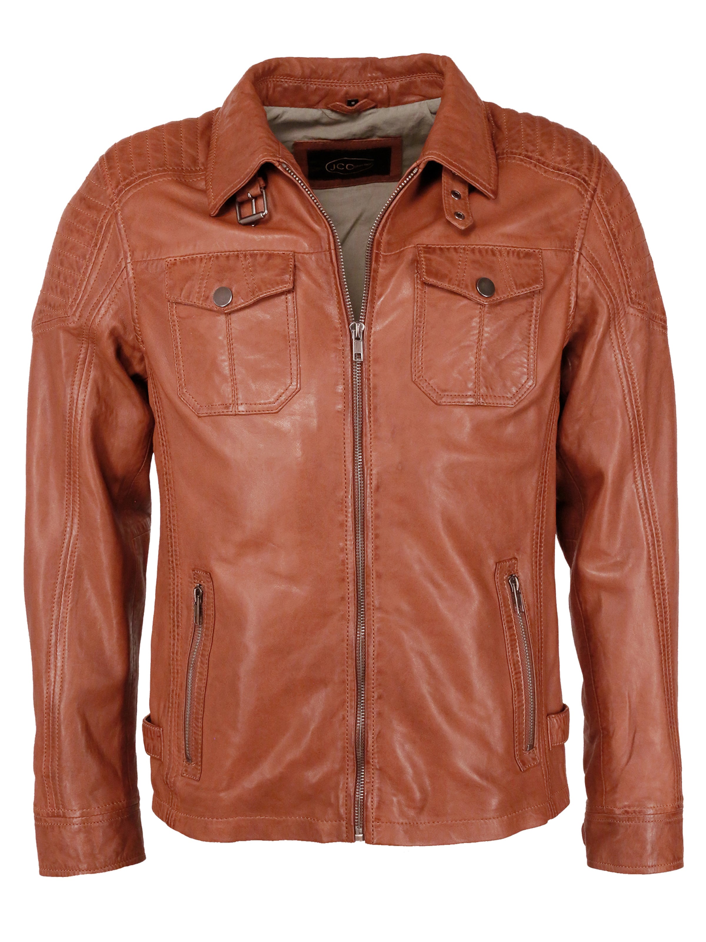 JCC Tussenjas in Bruin: voorkant