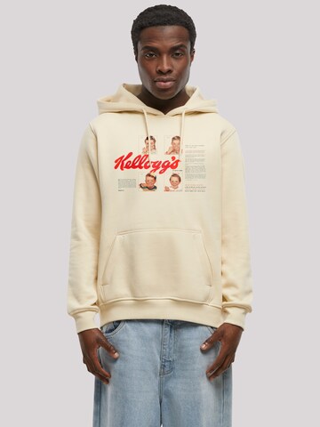 Sweat-shirt F4NT4STIC en beige : devant