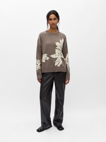 OBJECT Sweater 'OBJRAY' in Brown