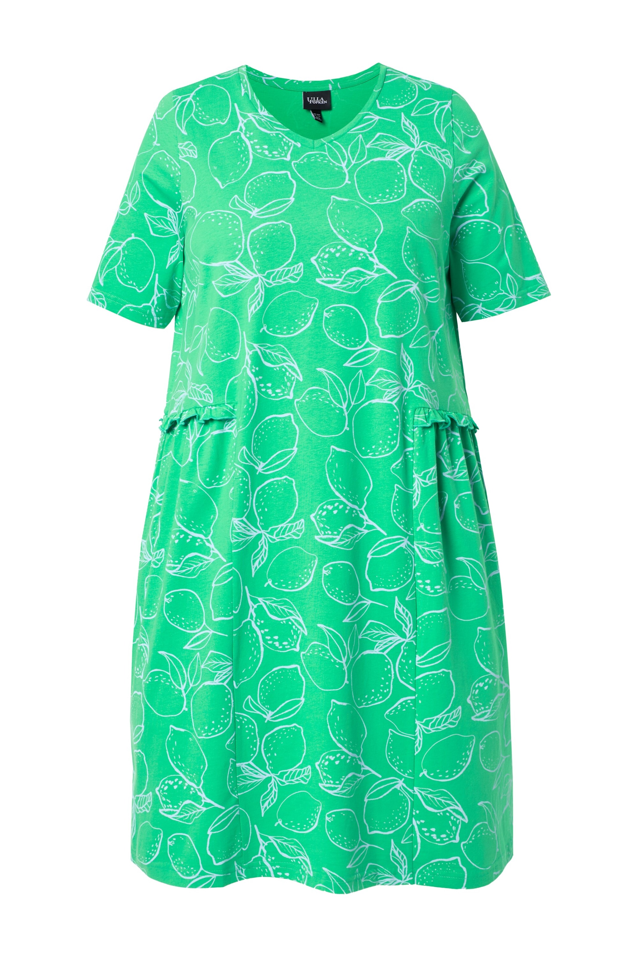 Ulla Popken Kleid in Grün: Vorderseite