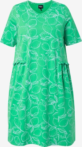 Ulla Popken Dress in Green: front