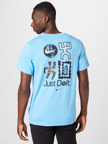 NIKE Functioneel shirt in Blauw