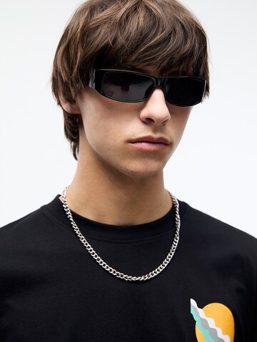 Pull&Bear Sonnenbrille in Schwarz