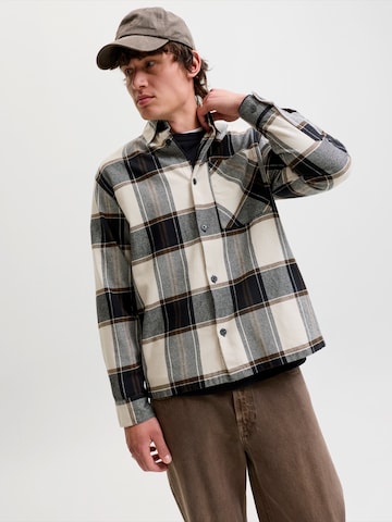 Regular fit Cămașă 'JJEJackson' de la JACK & JONES pe alb