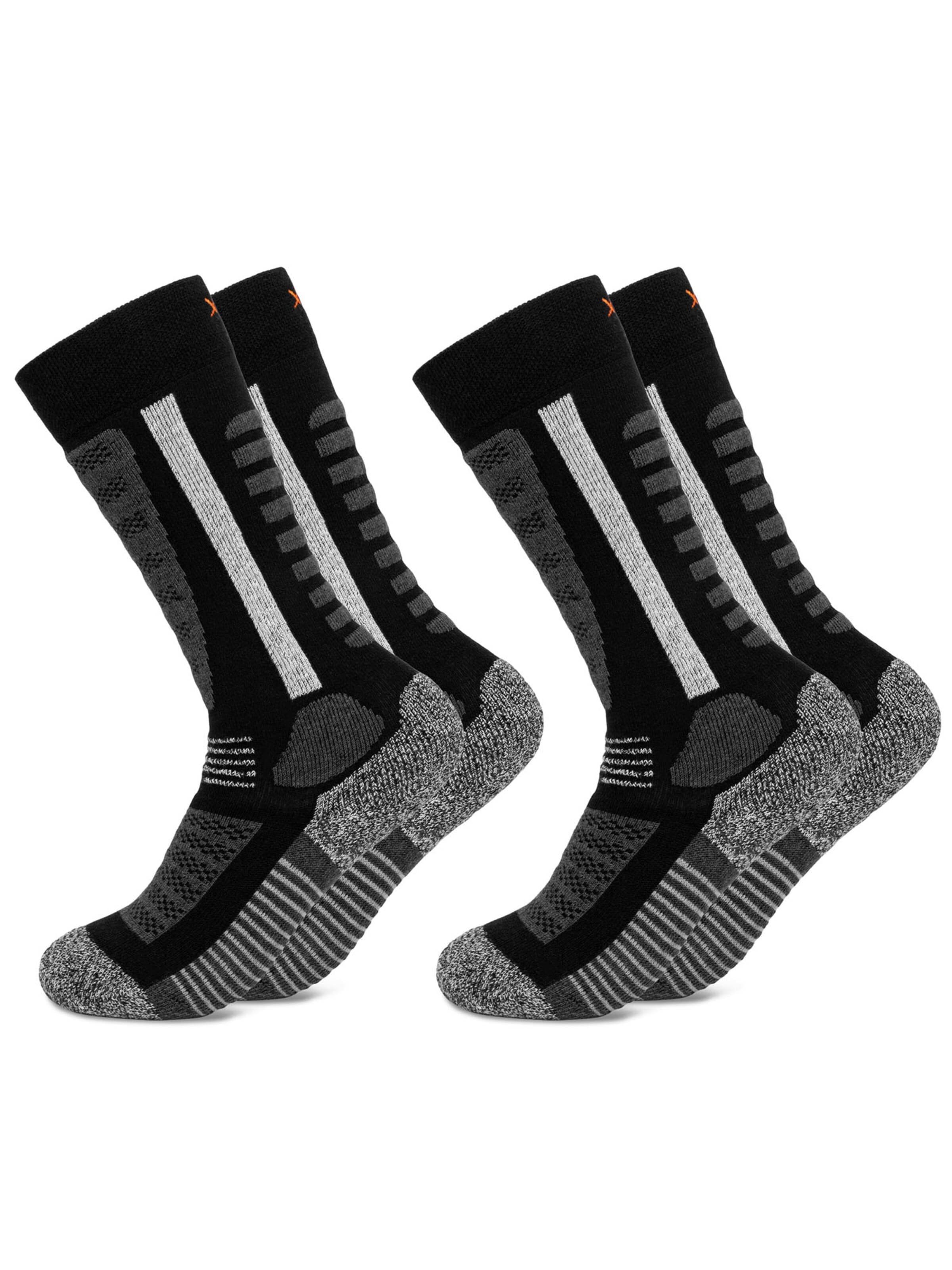 Occulto Sportsocken 'Charlie'‌‌‌‌‌‌‌ in Schwarz: Vorderseite