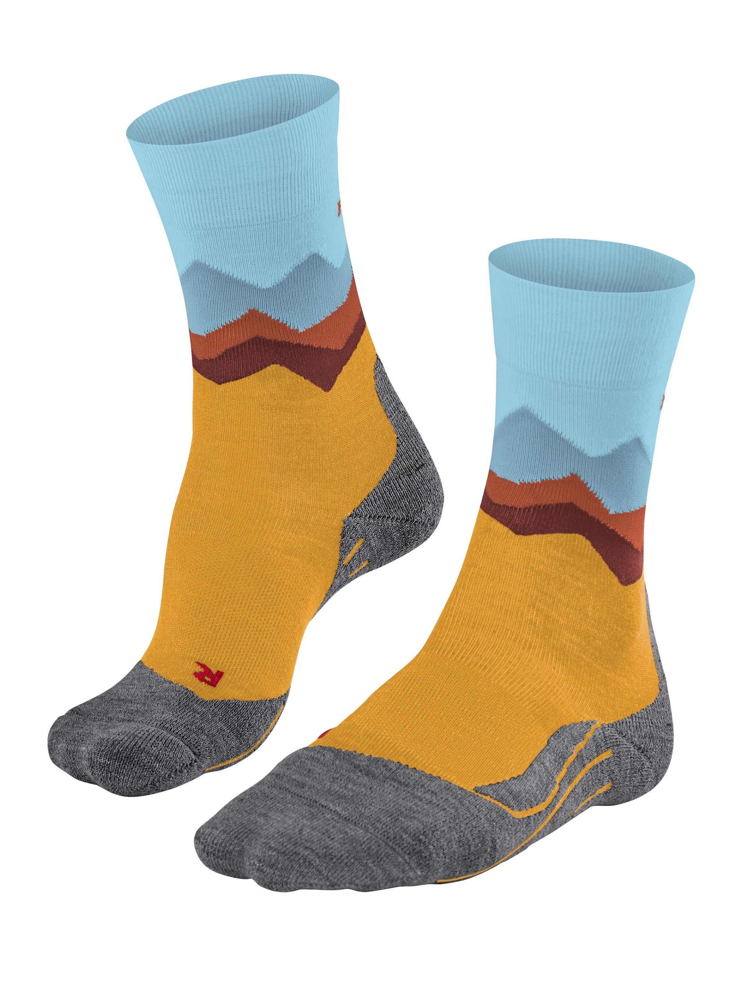 FALKE Sportsocken 'TK2 Explore'‌‌‌‌‌‌‌ in Orange: Vorderseite