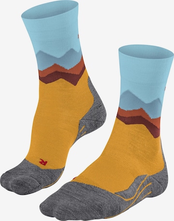 FALKE Sportsocken 'TK2 Explore' in Orange: Vorderseite
