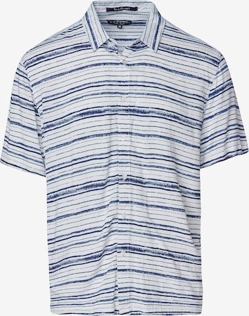 mėlyna KOROSHI Patogus modelis Marškiniai: priekis