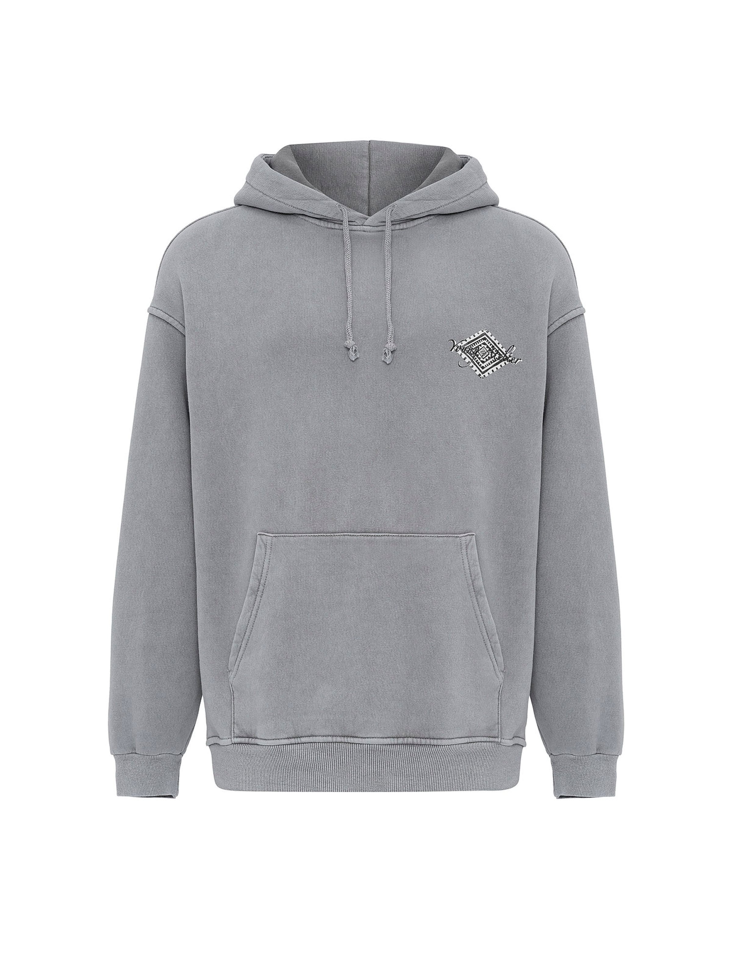 VAMOS CLO Свитшот в Серый: спереди