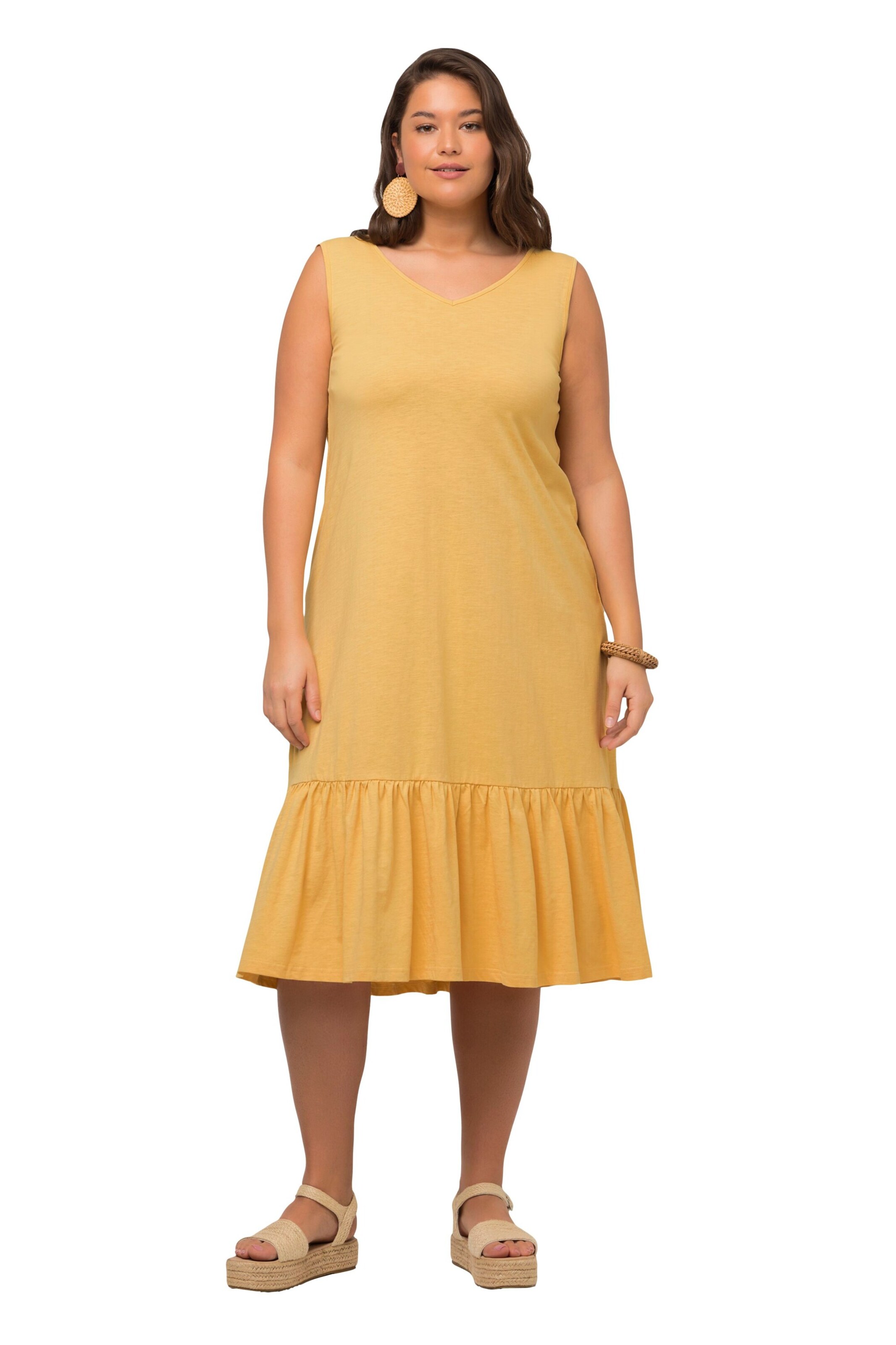 Ulla Popken Summer dress in Yellow