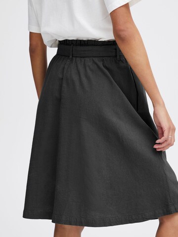 Jupe 'LERKE' Oxmo en gris