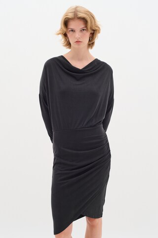 InWear Sukienka 'Lumiah' w kolorze czarny: przód