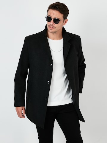 Buratti Winter Coat in Black