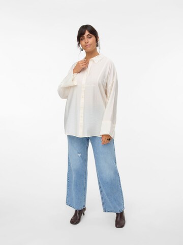 Vero Moda Curve Blouse 'VMCJosie' in White: front