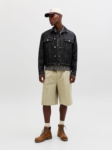 Baggy Pantaloni chino di JACK & JONES in giallo: frontale