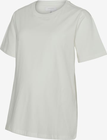 balta MAMALICIOUS Marškinėliai 'MLHANNAH JUNE': priekis