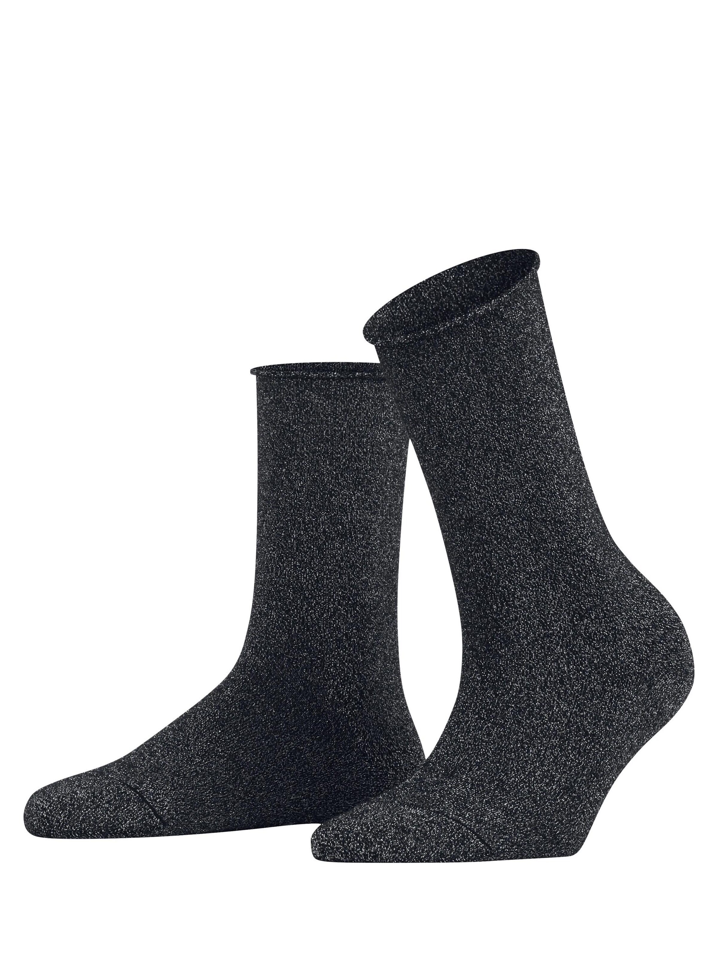 FALKE Socken 'Shiny'‌‌‌‌‌‌‌ in Blau: Vorderseite