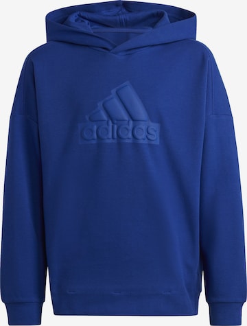 ADIDAS SPORTSWEAR Athletic Sweatshirt 'Future Icons' in Blue: front