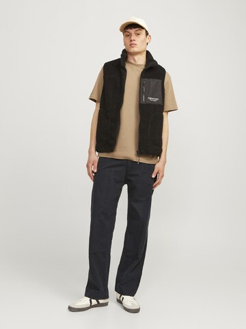 Regular Pantalon JACK & JONES en noir