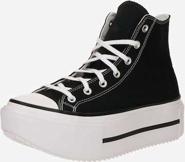 CONVERSEVisoke tenisice - crna boja: prednji dio