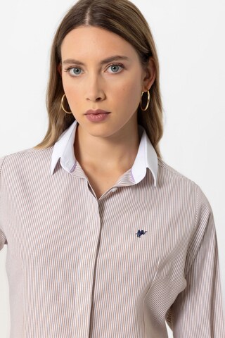 Chemisier 'OLIVIA' DENIM CULTURE en beige