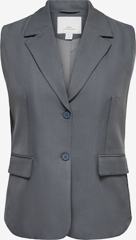 ONLY Carmakoma - Chaleco para traje 'CARVictoria' en gris: frente