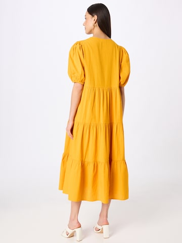 Robe-chemise 'MIAMEA' minimum en jaune