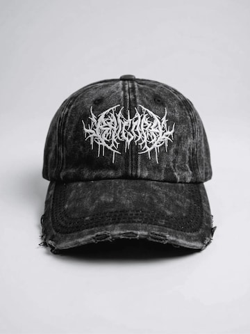 Cappello da baseball 'BRIGADA CAP V.2' di Brigada Crangasi in nero: frontale
