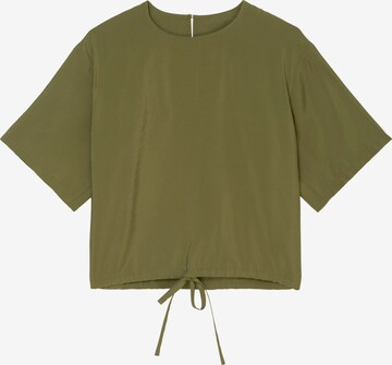 Marc O'Polo DENIM Blouse in Groen: voorkant