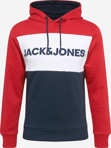 JACK & JONES Μπλούζα φούτερ σε κόκκινο: μπροστά