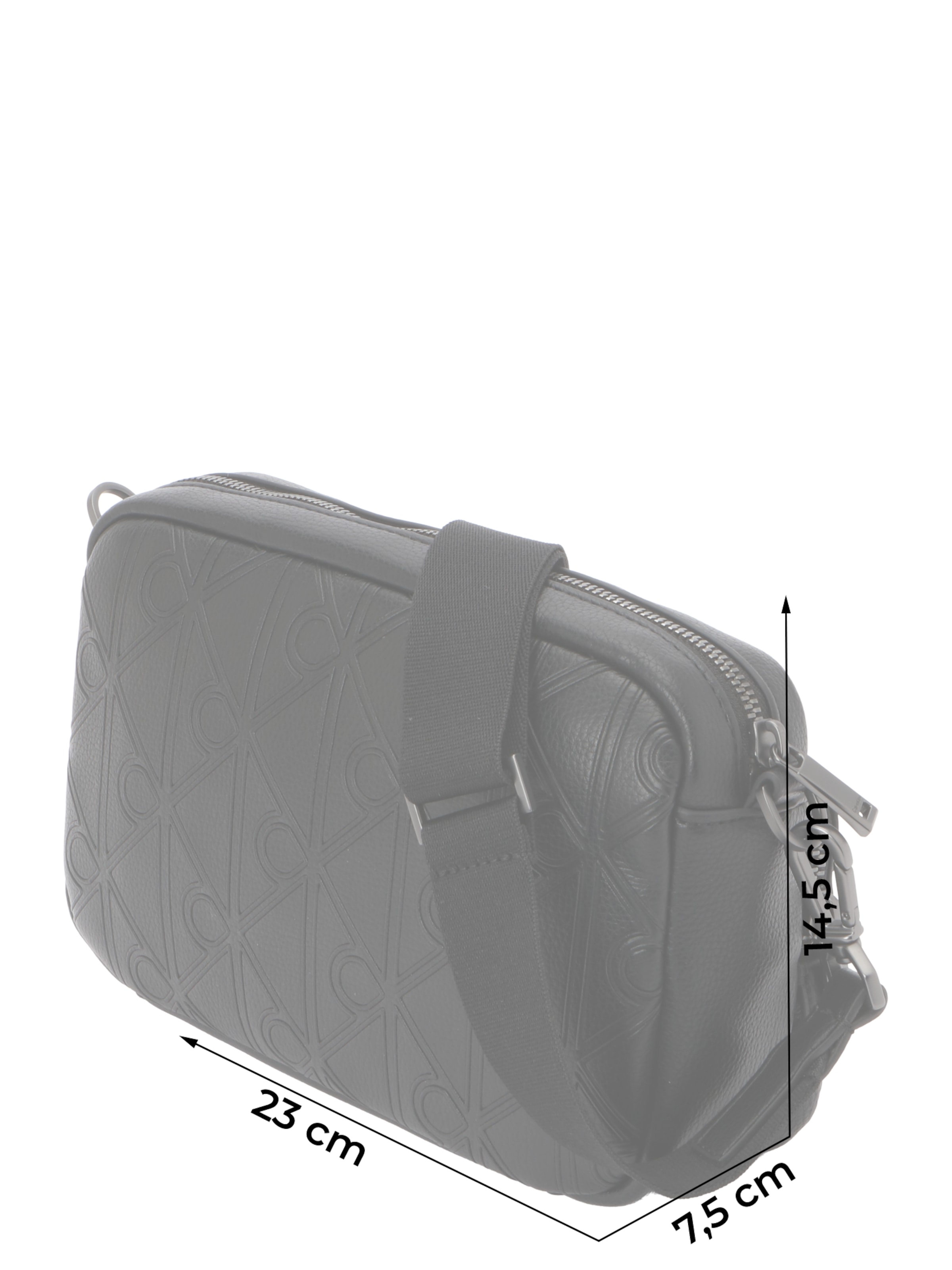 Borsa a tracolla di Calvin Klein in nero